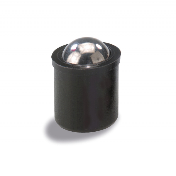 Push-fit spring plunger plastic version